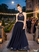 Sequin Hearts Juniors 2-Pc. Glitter Crochet Gown
