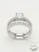 Charter Club Ring Set, Cubic Zirconia Engagement , Size 5