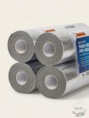 Frost King 2in X 15 Ft. Foam and Foil Pipe Insulation Wrap, 4 Pack