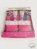 Follow the Rainbow Girls Slipper and Pedicure Set, Size 8+
