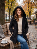 Ideology Womens Winter Faux Fur Jacket