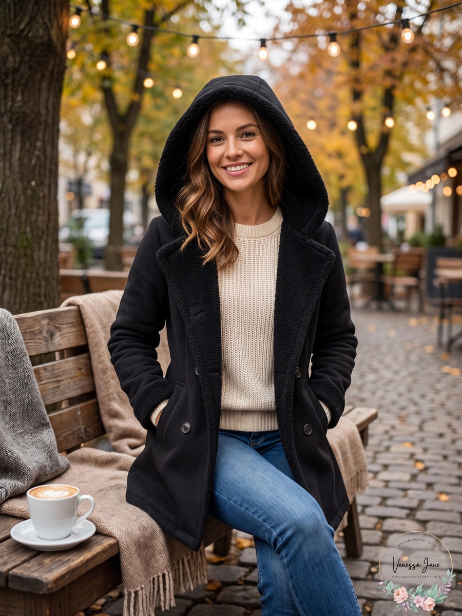 Ideology Womens Winter Faux Fur Jacket