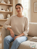 Aqua Cashmere High Low Cashmere Sweater