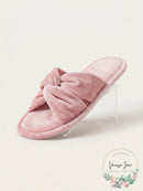 Charter Club Twisted Open-Toe Slippers