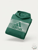 Adidas Kids Ctn Event21 Pullover Hoodie in Green