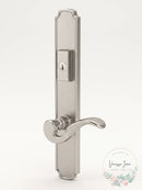 Baldwin MP002.ACT5 Bismark Keyed Entry Multi Point Trim Lever Set