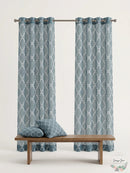 Madison Park Saratoga Fretwork Print Grommet Window Curtain