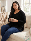 Style & Co Plus Size Chenille Tunic Sweater,Size 1X