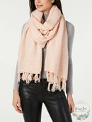 Cejon Solid Travel Fringed Scarf