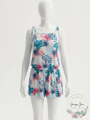 Miken Juniors' Printed Pom Pom Cover-Up
