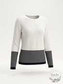 Charter Club Petite Striped Colorblock Sweater, Size PL