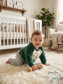 Carters Baby Boys 2-Pc. Faux-Fur Sweatshirt and Fleece Jogger Pants Set