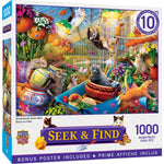 Seek & Find - Greenhouse Gone Wild 1000 Piece Jigsaw Puzzle