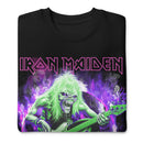 Iron Maiden Purple Guitar Jumbo Print Sweatshirt