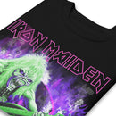 Iron Maiden Purple Guitar Jumbo Print Sweatshirt