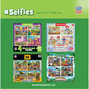 Selfies 100 Piece Jigsaw Puzzles 4-Pack