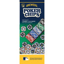 Milwaukee Brewers 100 Piece Poker Chips