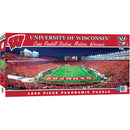 Wisconsin Badgers - 1000 Piece Panoramic Jigsaw Puzzle - End View