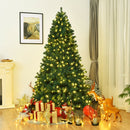 7 Feet PVC Artificial Christmas Tree with LED Lights