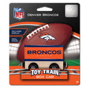 Denver Broncos Toy Train Box Car