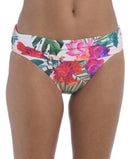La Blanca Garden Shirred Bikini Bottoms