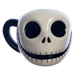 Tim Burton's The Nightmare Before Christmas Jack Skellington 3D 16oz Sculpted Ceramic Mug