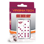 Virginia Tech Hokies Dice Set - 19mm