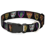 Plastic Clip Collar - Guardians of the Galaxy Badge/5-Character Icons Black/Multi Color