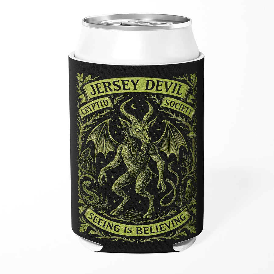 Jersey Devil Cryptid Society Can Cooler