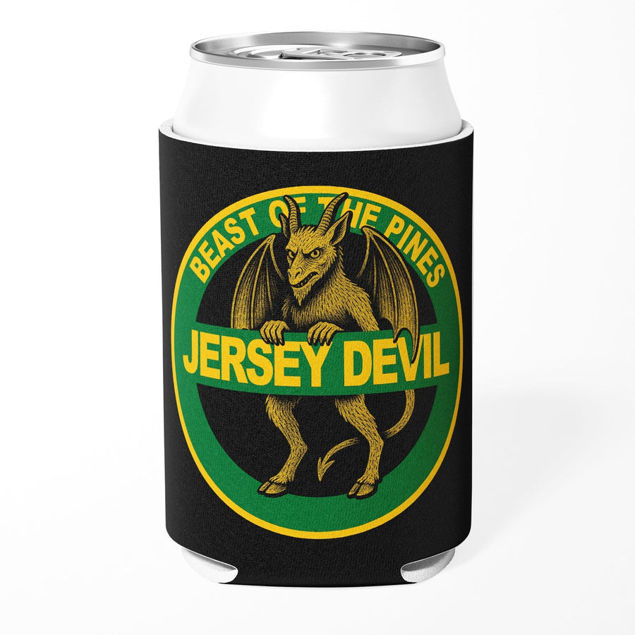 Jersey Devil Highway Sign Can Cooler