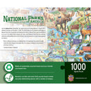 National Parks of America 1000 Piece Jigsaw Puzzle