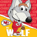 KC Wolf - Kansas City Chiefs Mascot 100 Piece Jigsaw Puzzle