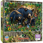 Mossy Oak - Black Bears 100 Piece Jigsaw Puzzle