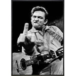 Johnny Cash "Middle Finger" Photo Print Print The Original Underground 