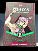 Jojo's Bizarre Adventure Vol 3 Part 2 Battle Tendency Hardcover