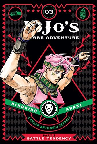 Jojo's Bizarre Adventure Vol 3 Part 2 Battle Tendency Hardcover