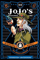 Jojo's Bizarre Adventure Vol 3 Part 3 Stardust Crusaders Hardcover