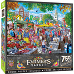 Farmer's Market - Market Day Afternoon 750 Piece Jigsaw Puzzle