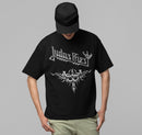 Judas Priest - Liquid Metal Logo  Jumbo Print T-ShirtT-Shirt