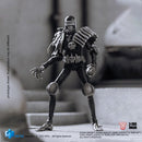 Judge Dredd Black And White Judge Death PX 1/18 Mini Action Figure