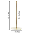 Ornate Gold Metal Rod Tree Topper Stand Display Stand 10 Inches (Taiwan)