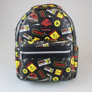 Jurassic Park Warning Signs Mini Backpack by LoungeFly