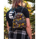 Jurassic Park Warning Signs Mini Backpack by LoungeFly
