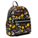 Jurassic Park Warning Signs Mini Backpack by LoungeFly
