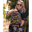Jurassic Park Warning Signs Mini Backpack by LoungeFly
