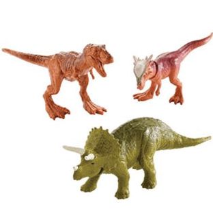 Jurassic World: Fallen Kingdom Dino-Mites 3-Pack Mini-Figure - Triceratops