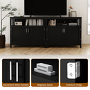 Kitchen Buffet Server Sideboard Storage Cabinet with 2 Doors and Shelf
