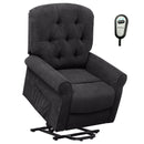 Recliner Chair Sofa for Elderly with Side Pocket and Remote Control