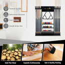 Wall-mounted Billiards Pool Cue Rack Only