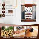 Wall-mounted Billiards Pool Cue Rack Only